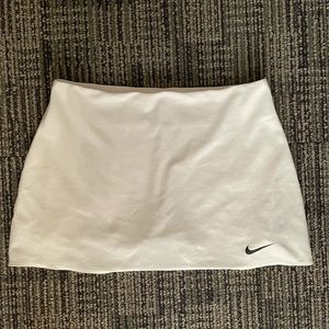 White Nike Tennis Skirt
